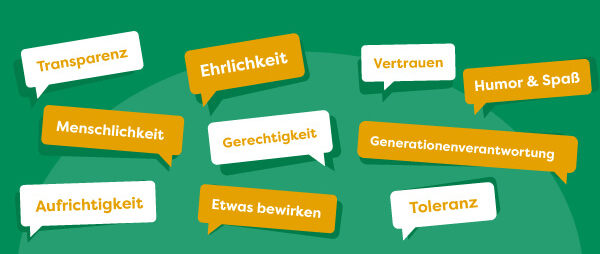 Unsere Grundwerte