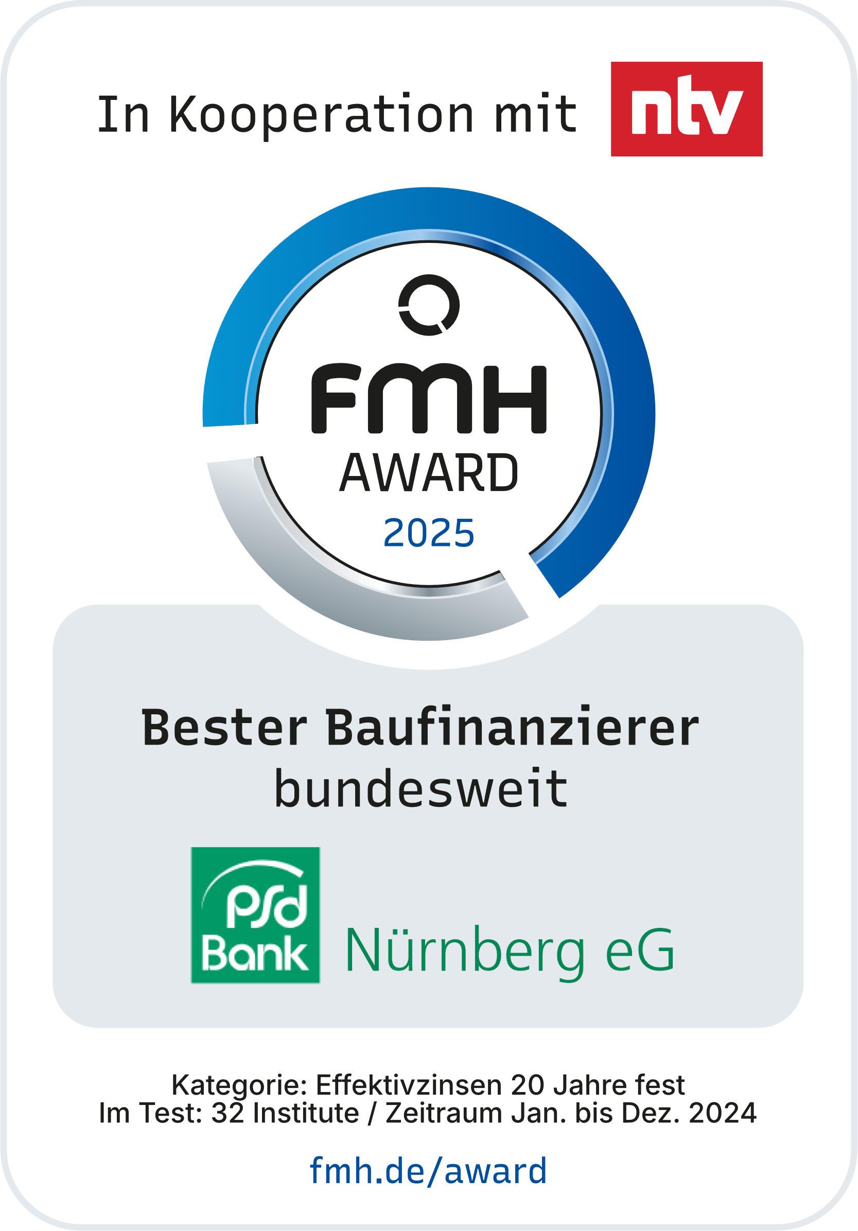 Siegel: SZ Institut - Baufinanzierer - Testurteil: sehr gut