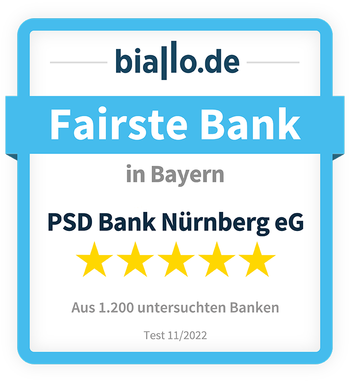 Siegel: biallo fairste Bank